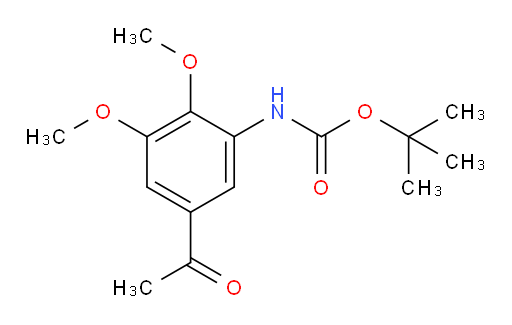 tert-butyl N-(5-acetyl-2,3-dimethoxyphenyl)carbamate