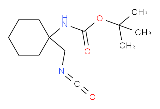 tert-butyl N-[1-(isocyanatomethyl)cyclohexyl]carbamate