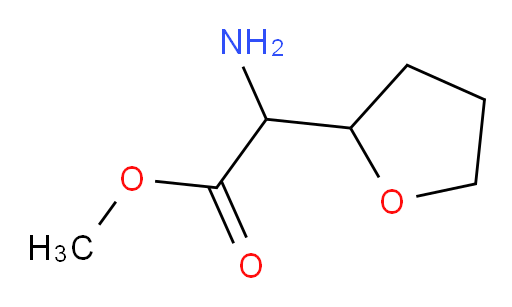 methyl 2-amino-2-(oxolan-2-yl)acetate
