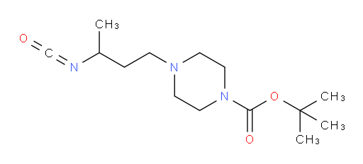 tert-butyl 4-(3-isocyanatobutyl)piperazine-1-carboxylate