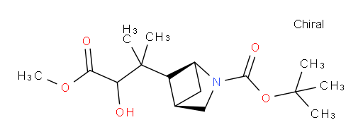 tert-butyl (1S,4R)-5-(3-hydroxy-4-methoxy-2-methyl-4-oxobutan-2-yl)-2-azabicyclo[2.1.1]hexane-2-carboxylate