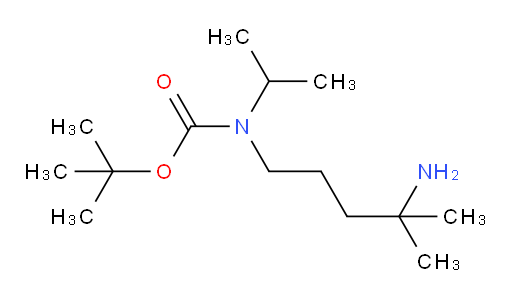tert-butyl N-(4-amino-4-methylpentyl)-N-(propan-2-yl)carbamate