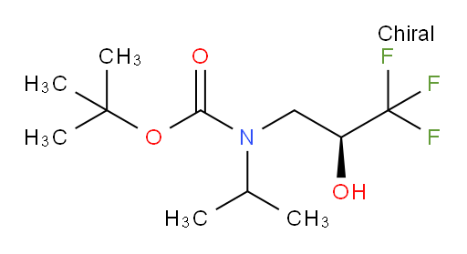 tert-butyl N-(propan-2-yl)-N-[(2S)-3,3,3-trifluoro-2-hydroxypropyl]carbamate