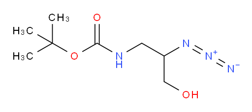 tert-butyl N-(2-azido-3-hydroxypropyl)carbamate