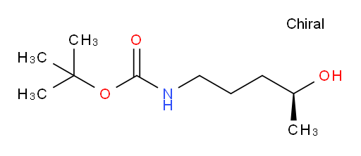 tert-butyl N-[(4S)-4-hydroxypentyl]carbamate