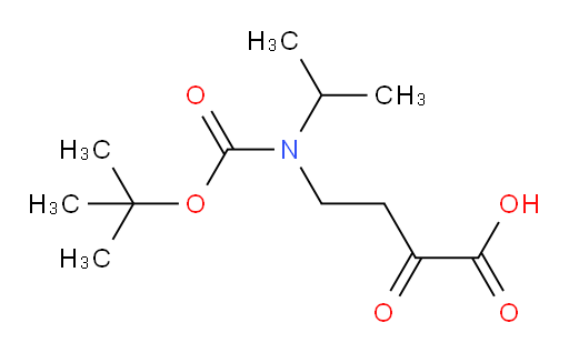 4-{[(tert-butoxy)carbonyl](propan-2-yl)amino}-2-oxobutanoic acid