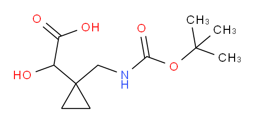 2-[1-({[(tert-butoxy)carbonyl]amino}methyl)cyclopropyl]-2-hydroxyacetic acid