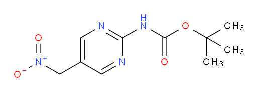 tert-butyl N-[5-(nitromethyl)pyrimidin-2-yl]carbamate