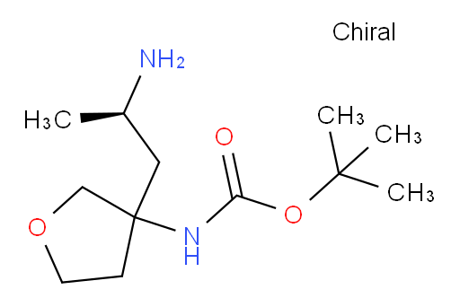tert-butyl N-{3-[(2R)-2-aminopropyl]oxolan-3-yl}carbamate