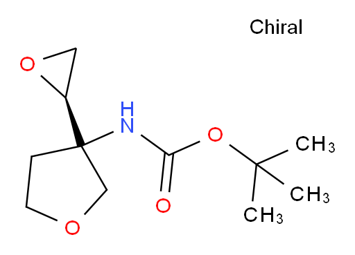 tert-butyl N-{3-[(2R)-oxiran-2-yl]oxolan-3-yl}carbamate