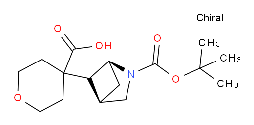 4-[(1S,4R)-2-[(tert-butoxy)carbonyl]-2-azabicyclo[2.1.1]hexan-5-yl]oxane-4-carboxylic acid