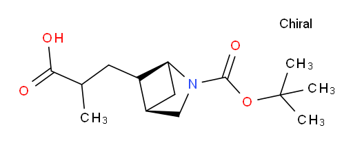 3-[(1S,4R)-2-[(tert-butoxy)carbonyl]-2-azabicyclo[2.1.1]hexan-5-yl]-2-methylpropanoic acid