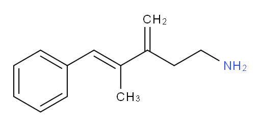 4-methyl-3-methylidene-5-phenylpent-4-en-1-amine