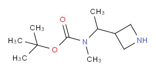 tert-butyl N-[1-(azetidin-3-yl)ethyl]-N-methylcarbamate
