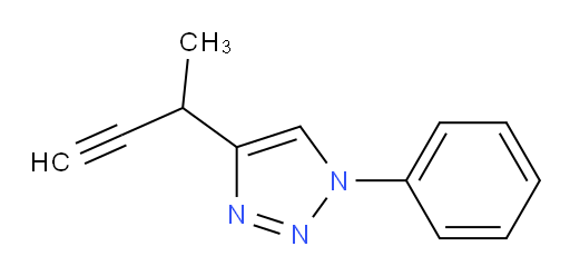 4-(but-3-yn-2-yl)-1-phenyl-1H-1,2,3-triazole