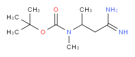 tert-butyl N-(1-carbamimidoylpropan-2-yl)-N-methylcarbamate
