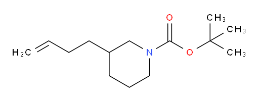 tert-butyl 3-(but-3-en-1-yl)piperidine-1-carboxylate