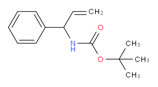 tert-butyl N-(1-phenylprop-2-en-1-yl)carbamate