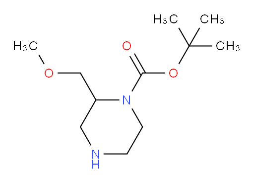 tert-butyl 2-(methoxymethyl)piperazine-1-carboxylate