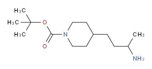 tert-butyl 4-(3-aminobutyl)piperidine-1-carboxylate