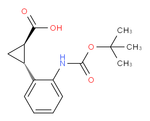 rac-(1R,2R)-2-(2-{[(tert-butoxy)carbonyl]amino}phenyl)cyclopropane-1-carboxylic acid