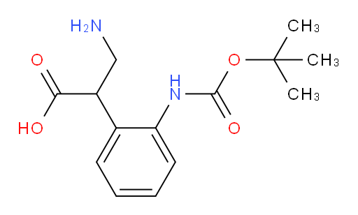 3-amino-2-(2-{[(tert-butoxy)carbonyl]amino}phenyl)propanoic acid