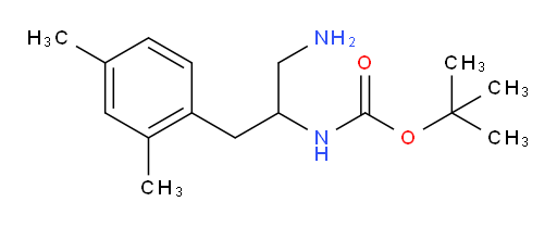tert-butyl N-[1-amino-3-(2,4-dimethylphenyl)propan-2-yl]carbamate