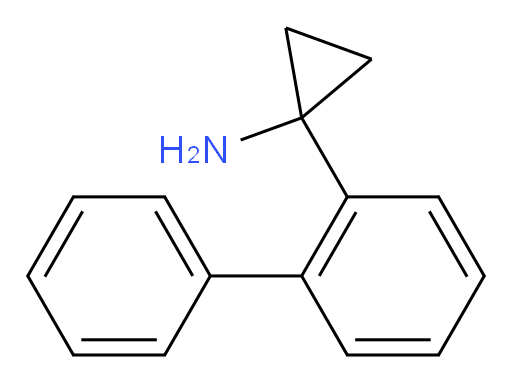 1-(2-phenylphenyl)cyclopropan-1-amine