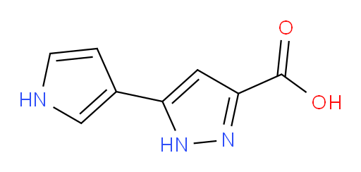 5-(1H-pyrrol-3-yl)-1H-pyrazole-3-carboxylic acid