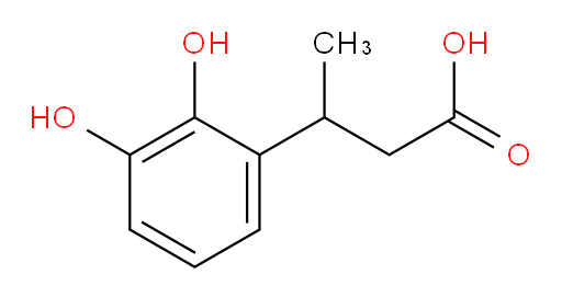 3-(2,3-dihydroxyphenyl)butanoic acid