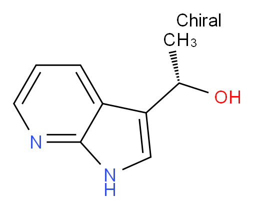 (1S)-1-{1H-pyrrolo[2,3-b]pyridin-3-yl}ethan-1-ol