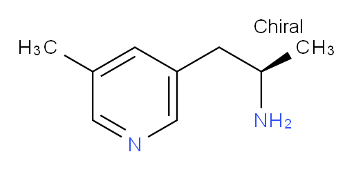 (2R)-1-(5-methylpyridin-3-yl)propan-2-amine
