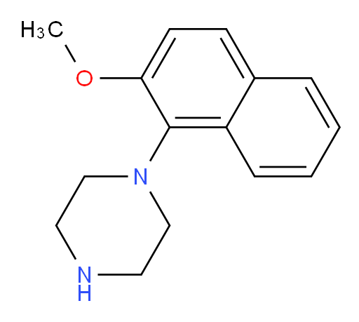1-(2-methoxynaphthalen-1-yl)piperazine
