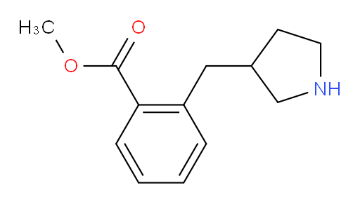 methyl 2-[(pyrrolidin-3-yl)methyl]benzoate