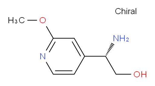 (2S)-2-amino-2-(2-methoxypyridin-4-yl)ethan-1-ol