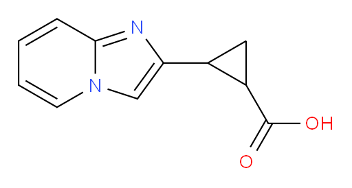 2-{imidazo[1,2-a]pyridin-2-yl}cyclopropane-1-carboxylic acid
