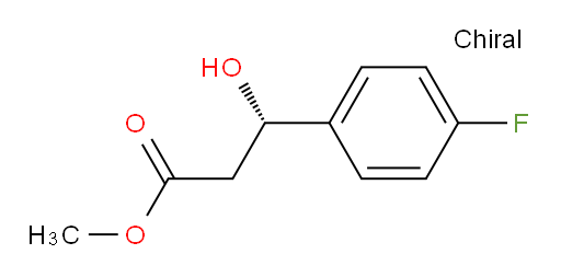 methyl (3S)-3-(4-fluorophenyl)-3-hydroxypropanoate