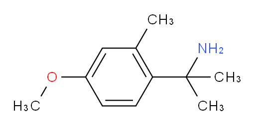 2-(4-methoxy-2-methylphenyl)propan-2-amine