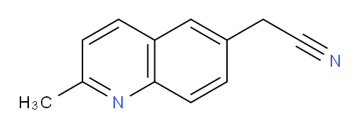 2-(2-methylquinolin-6-yl)acetonitrile