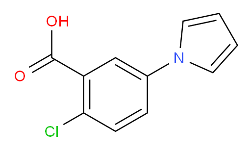 2-chloro-5-(1H-pyrrol-1-yl)benzoic acid