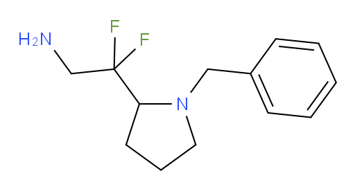 2-(1-benzylpyrrolidin-2-yl)-2,2-difluoroethan-1-amine