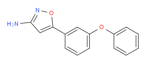 5-(3-phenoxyphenyl)-1,2-oxazol-3-amine