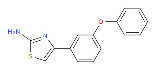 4-(3-phenoxyphenyl)-1,3-thiazol-2-amine