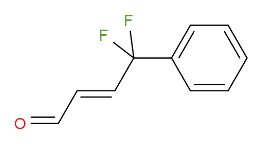 4,4-difluoro-4-phenylbut-2-enal