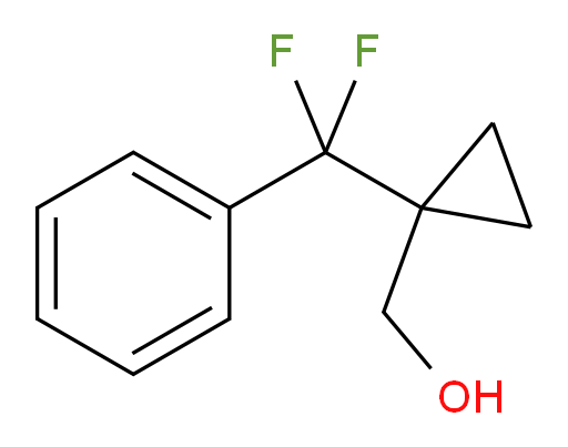 {1-[difluoro(phenyl)methyl]cyclopropyl}methanol