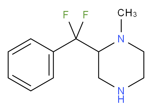 2-[difluoro(phenyl)methyl]-1-methylpiperazine