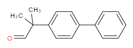2-methyl-2-(4-phenylphenyl)propanal