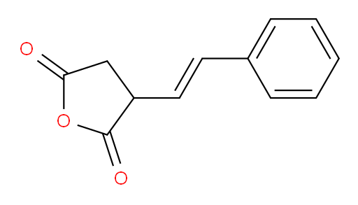 3-(2-phenylethenyl)oxolane-2,5-dione