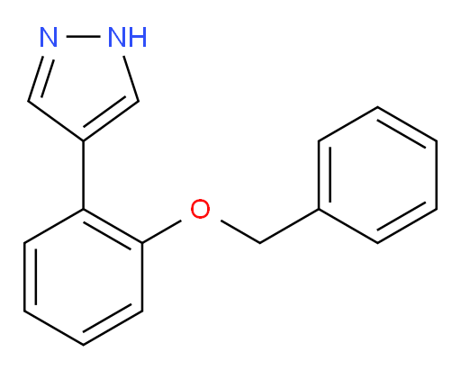 4-[2-(benzyloxy)phenyl]-1H-pyrazole