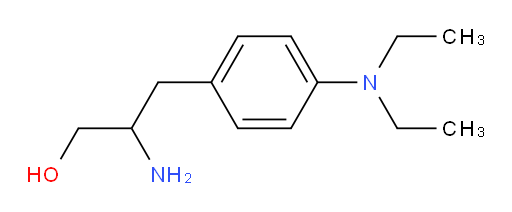 2-amino-3-[4-(diethylamino)phenyl]propan-1-ol